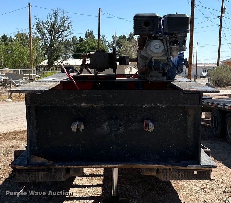 image for item DK6708 1987 Interstate lowboy equipment trailer