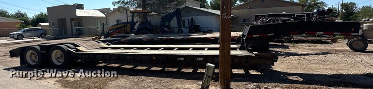 image for item DK6708 1987 Interstate lowboy equipment trailer