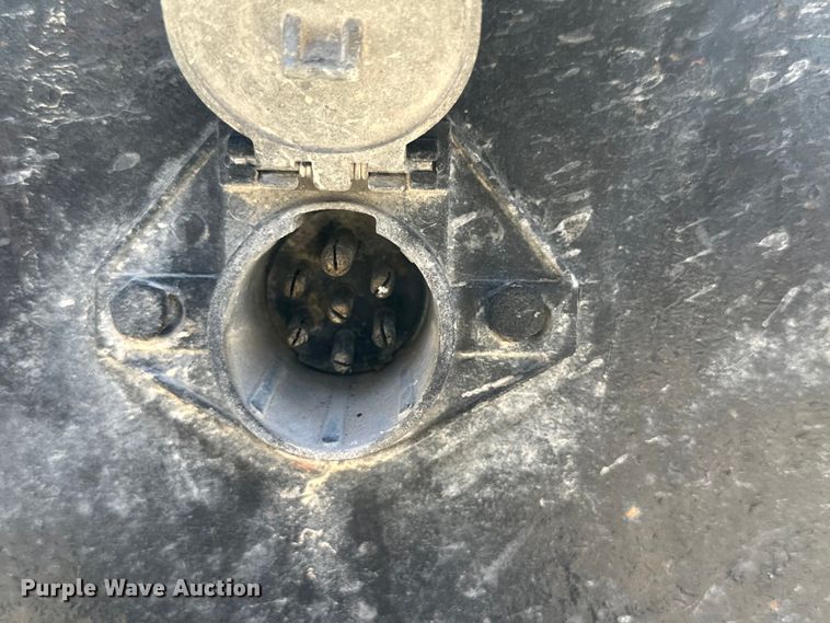 image for item DK6708 1987 Interstate lowboy equipment trailer