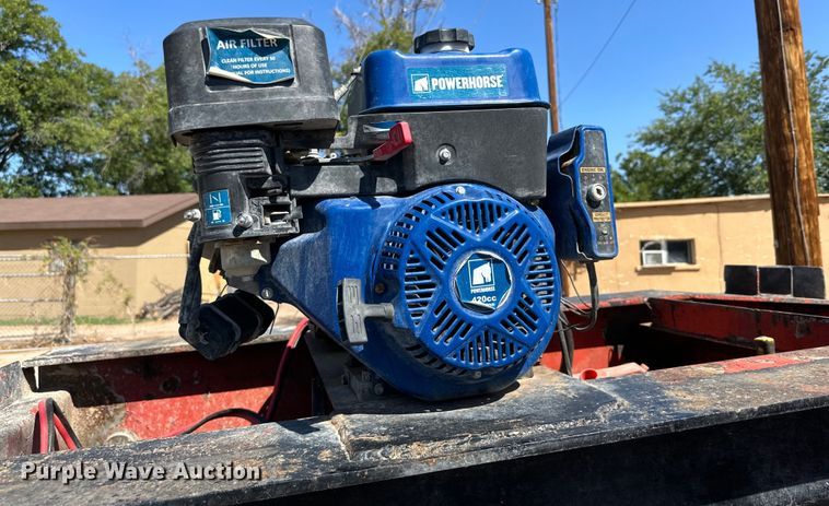 image for item DK6708 1987 Interstate lowboy equipment trailer