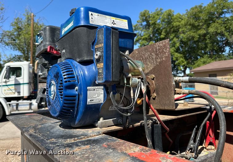 image for item DK6708 1987 Interstate lowboy equipment trailer