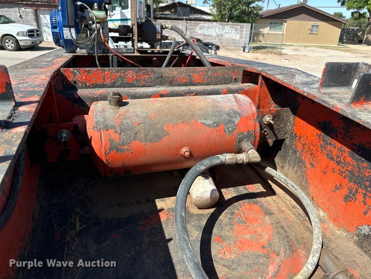 image for item DK6708 1987 Interstate lowboy equipment trailer