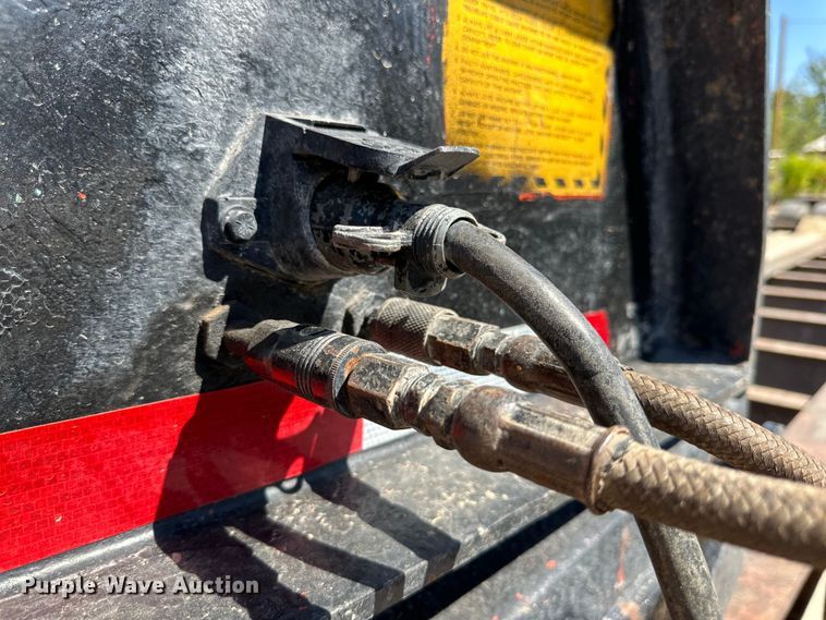 image for item DK6708 1987 Interstate lowboy equipment trailer