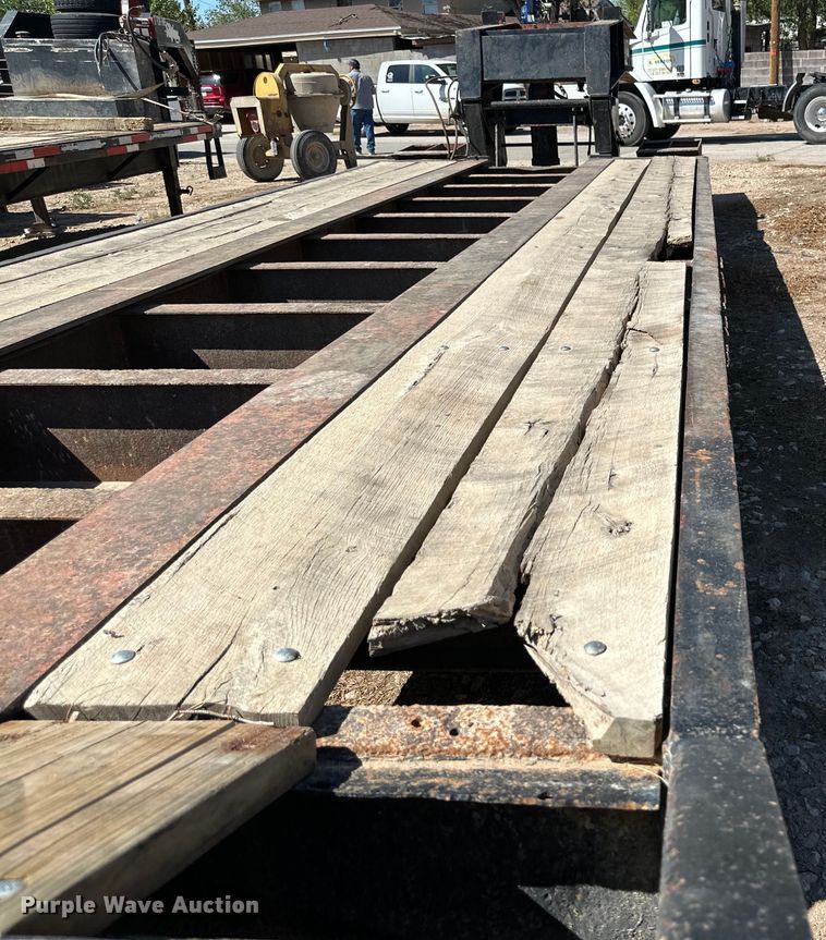 image for item DK6708 1987 Interstate lowboy equipment trailer