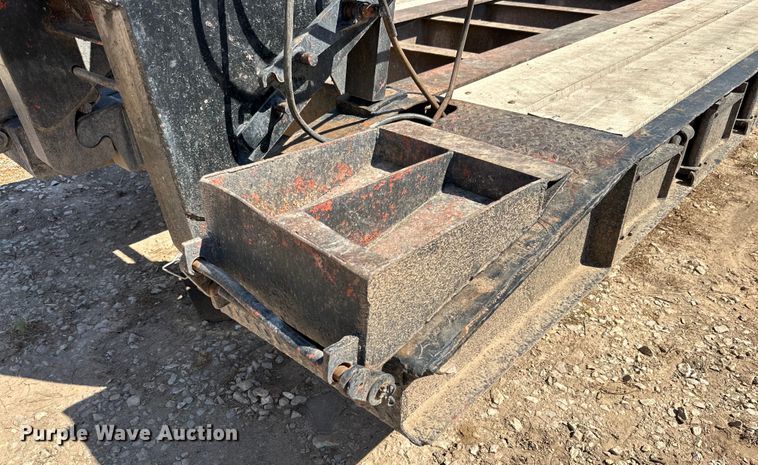 image for item DK6708 1987 Interstate lowboy equipment trailer