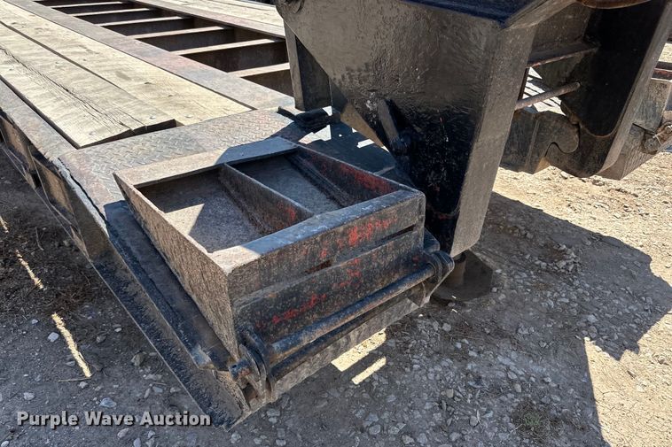 image for item DK6708 1987 Interstate lowboy equipment trailer