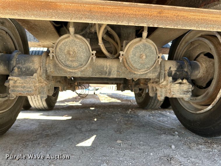 image for item DK6708 1987 Interstate lowboy equipment trailer