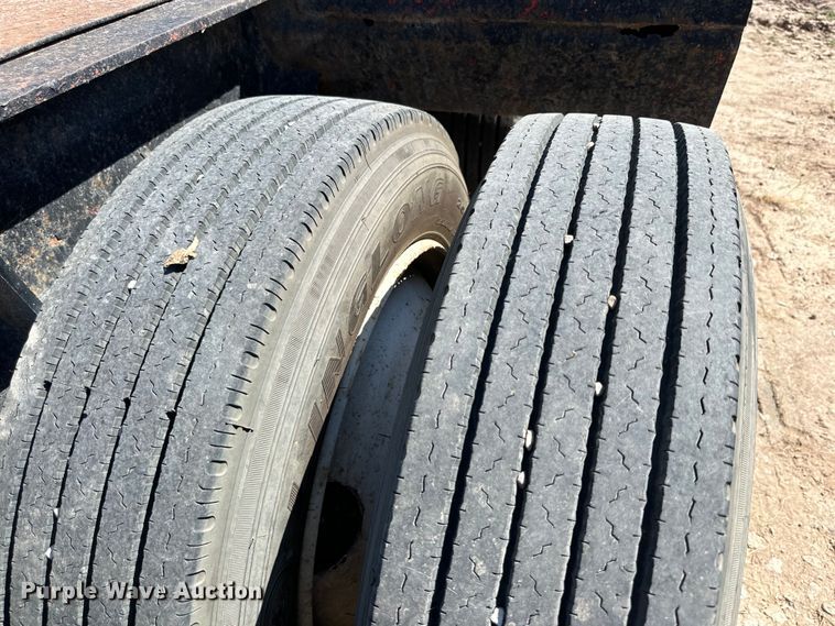 image for item DK6708 1987 Interstate lowboy equipment trailer