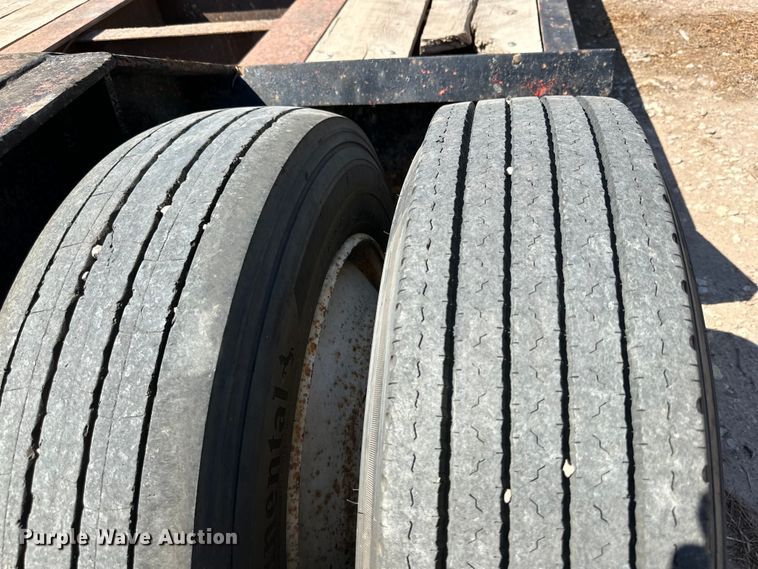 image for item DK6708 1987 Interstate lowboy equipment trailer