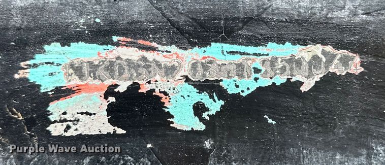 image for item DK6708 1987 Interstate lowboy equipment trailer