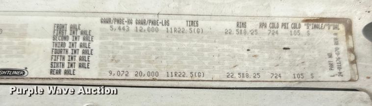 image for item DK6709 2007 Freightliner Columbia  semi truck