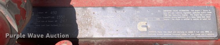 image for item DM7939 2016 Peterbilt 367 semi truck