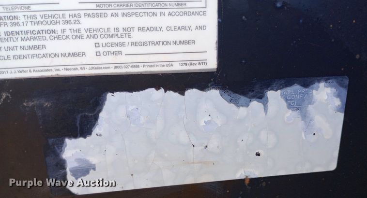 image for item DP1168 2010 PJ equipment trailer