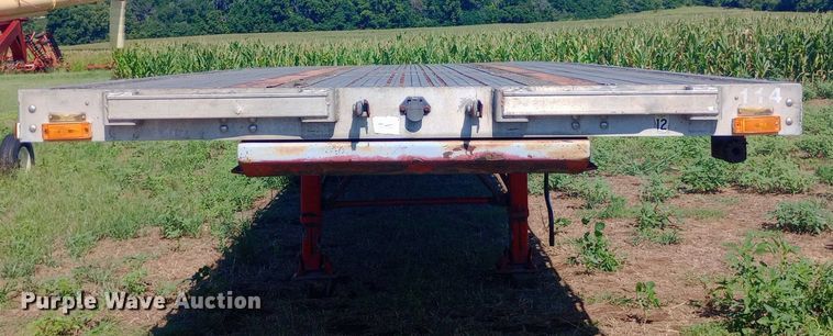 image for item DP1271 1998 Transcraft flatbed trailer