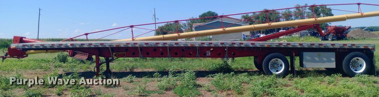 image for item DP1271 1998 Transcraft flatbed trailer