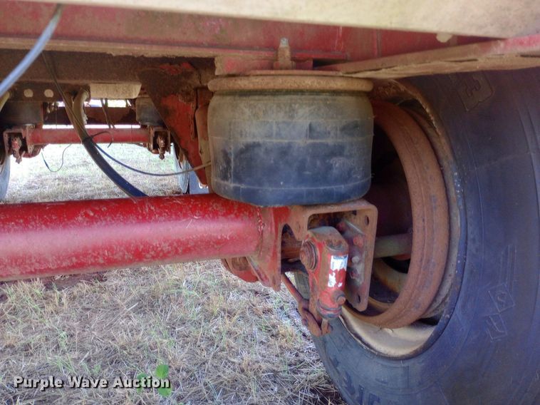 image for item DP1271 1998 Transcraft flatbed trailer