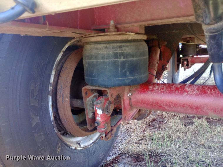 image for item DP1271 1998 Transcraft flatbed trailer