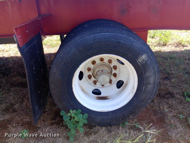 image for item DP1271 1998 Transcraft flatbed trailer