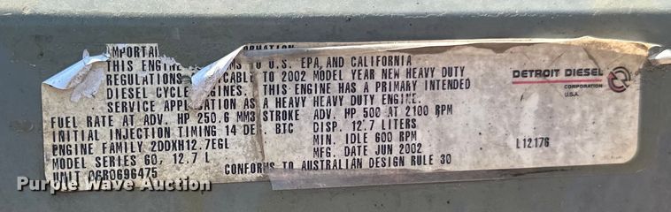 image for item DP8433 2003 Freightliner  Columbia  semi truck