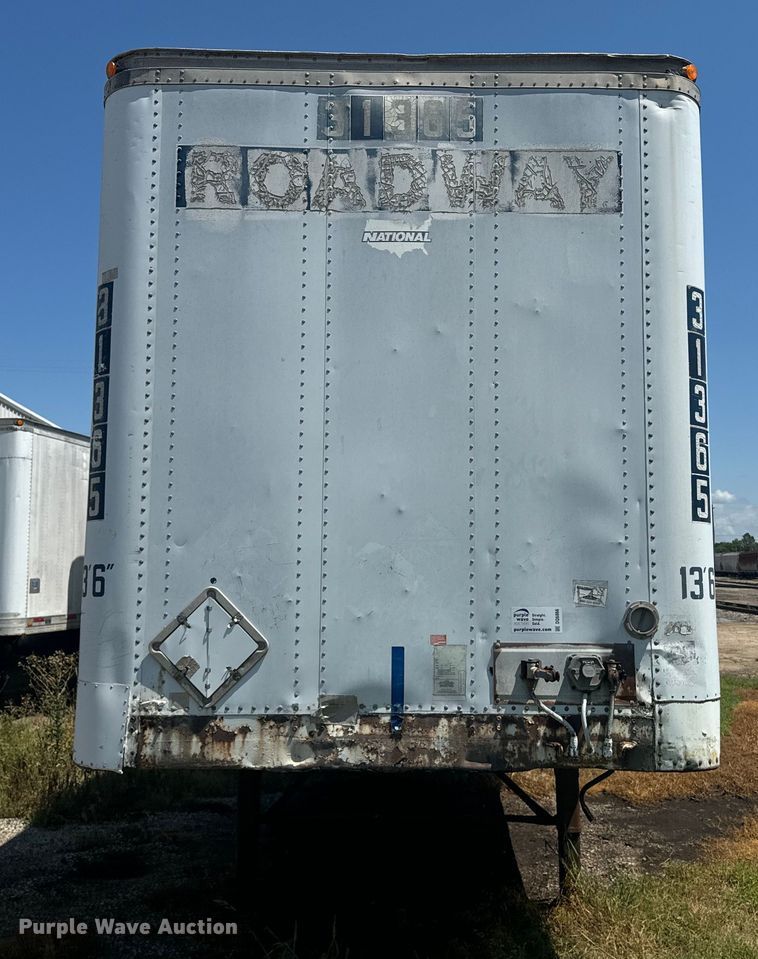 image for item DQ6866 1990 Wabash dry van trailer