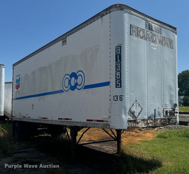 image for item DQ6866 1990 Wabash dry van trailer