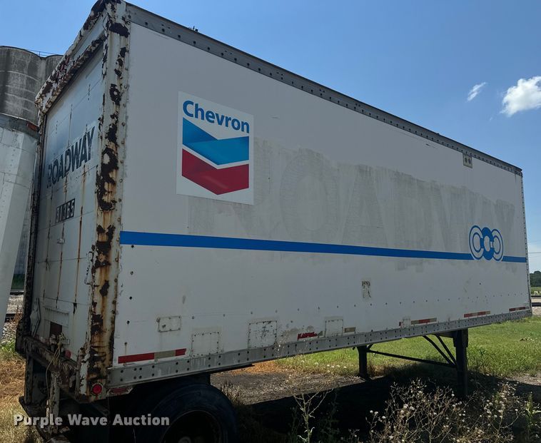 image for item DQ6866 1990 Wabash dry van trailer