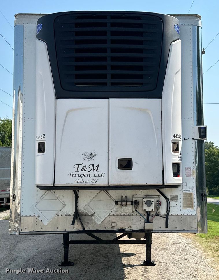 image for item DX0940 2014 Wabash refrigerated van trailer