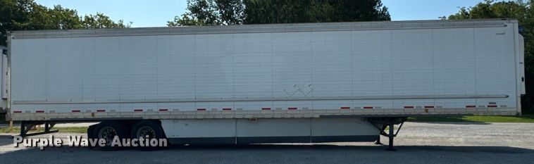 image for item DX0941 2013 Wabash refrigerated van trailer