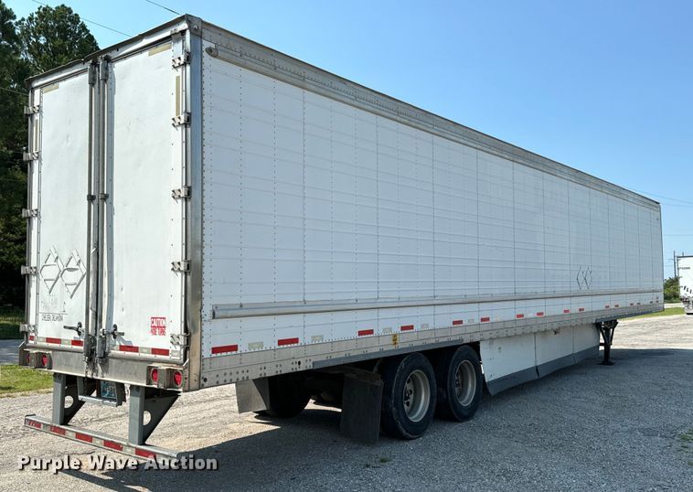image for item DX0941 2013 Wabash refrigerated van trailer