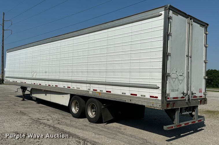 image for item DX0941 2013 Wabash refrigerated van trailer