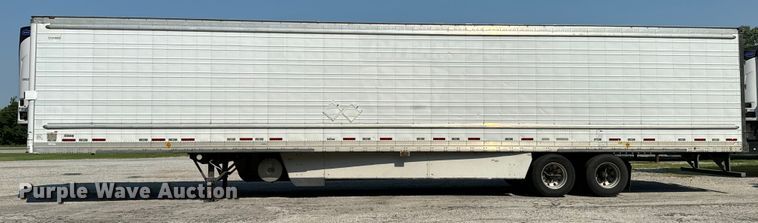 image for item DX0941 2013 Wabash refrigerated van trailer