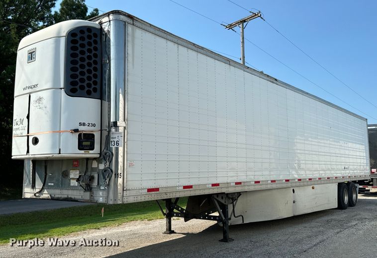 image for item DX0942 2013 CIMC 531SRB03 refrigerated van trailer