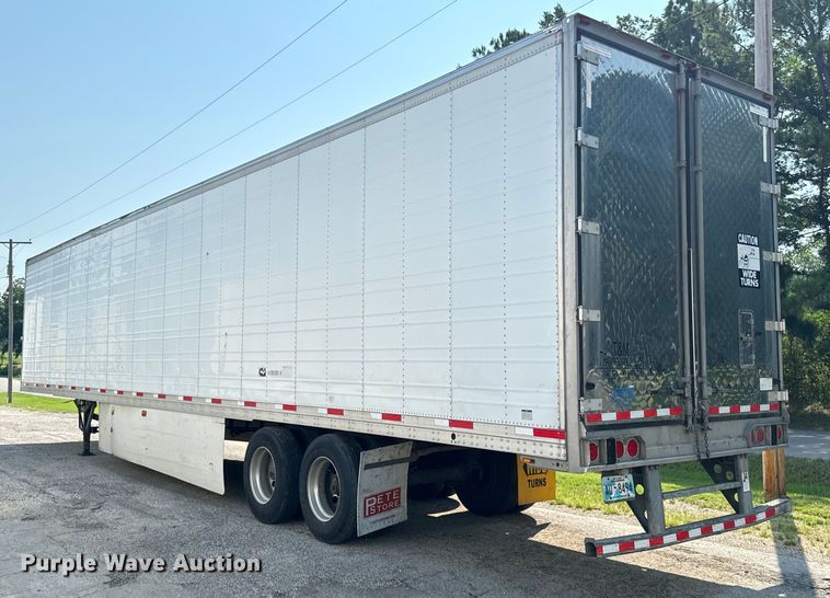 image for item DX0942 2013 CIMC 531SRB03 refrigerated van trailer