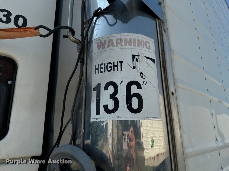 image for item DX0942 2013 CIMC 531SRB03 refrigerated van trailer