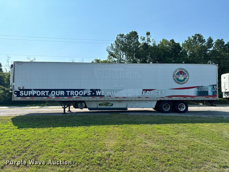 image for item DX0943 2015 Wabash refrigerated van trailer