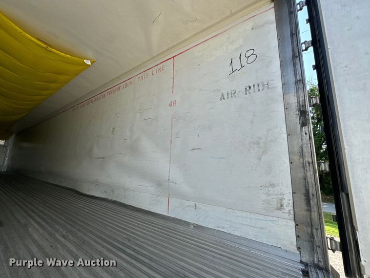 image for item DX0943 2015 Wabash refrigerated van trailer