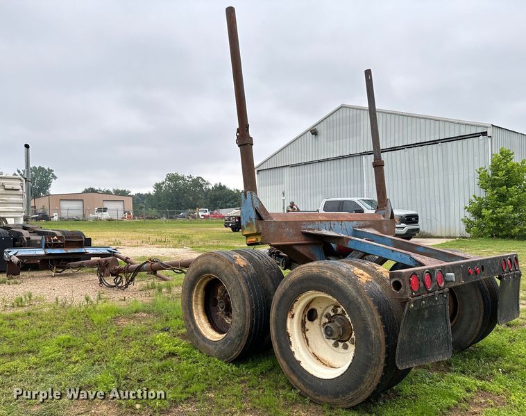 image for item EH3972 1994 Shop built  logging trailer