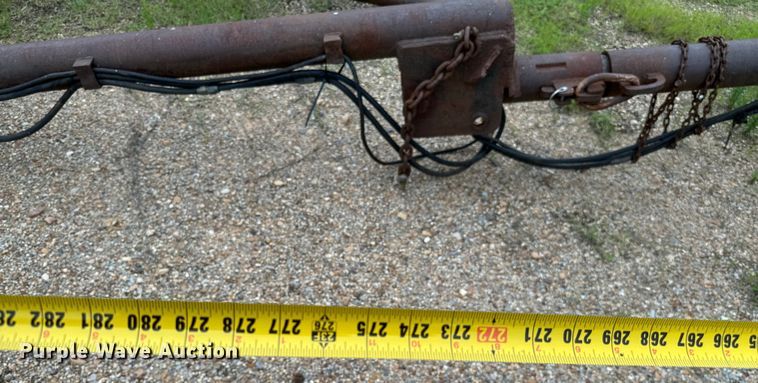 image for item EH3972 1994 Shop built  logging trailer