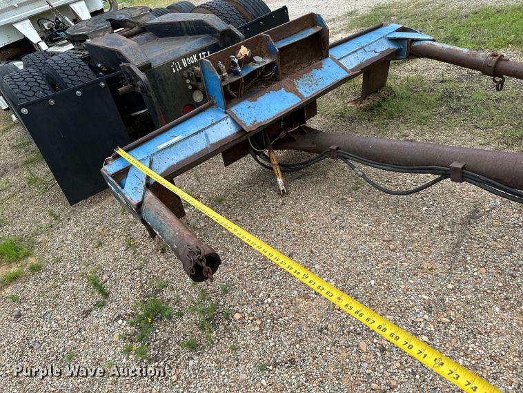 image for item EH3972 1994 Shop built  logging trailer