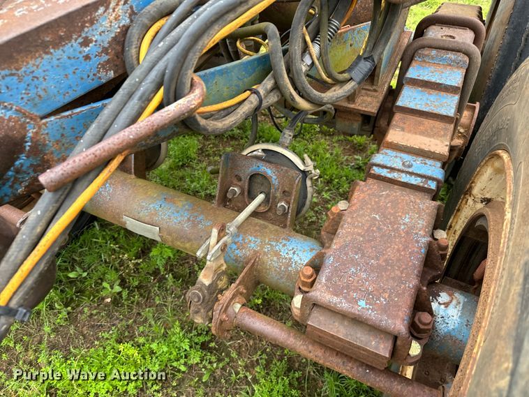 image for item EH3972 1994 Shop built  logging trailer