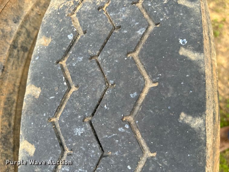 image for item EH3972 1994 Shop built  logging trailer