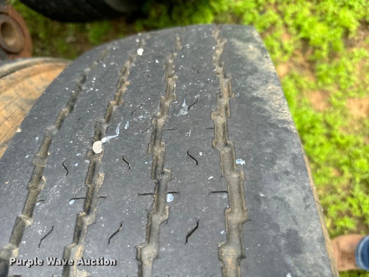 image for item EH3972 1994 Shop built  logging trailer