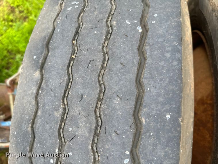 image for item EH3972 1994 Shop built  logging trailer