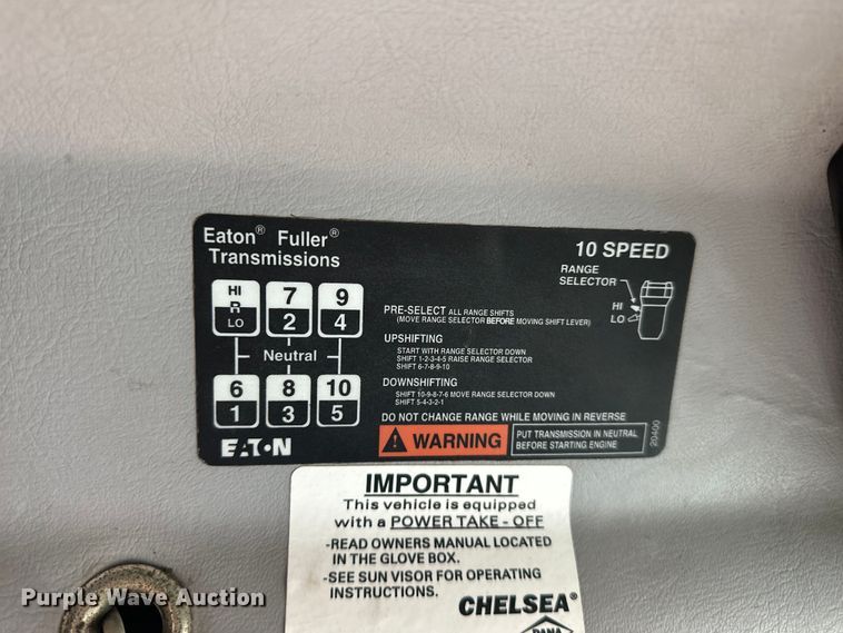 image for item EJ4435 1997 Volvo  WG64T crane truck