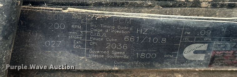 image for item EJ4435 1997 Volvo  WG64T crane truck