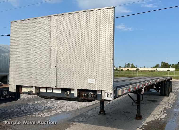 image for item EJ6361 2005 Great Dane  flatbed trailer