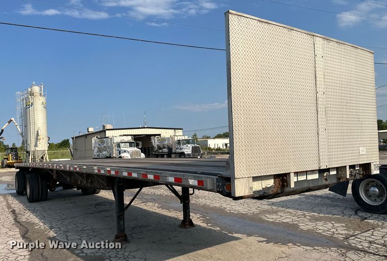 image for item EJ6361 2005 Great Dane  flatbed trailer