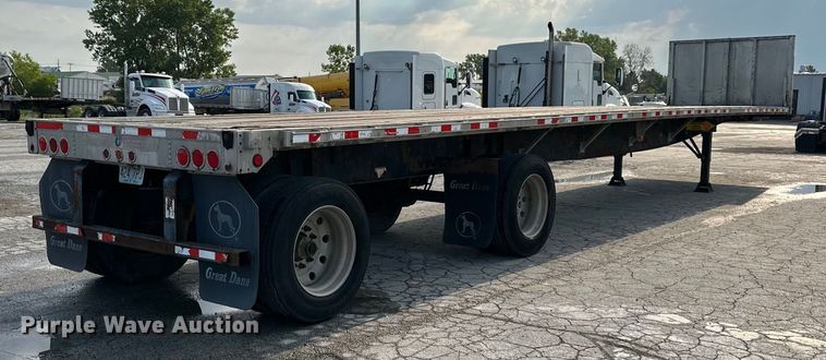 image for item EJ6361 2005 Great Dane  flatbed trailer
