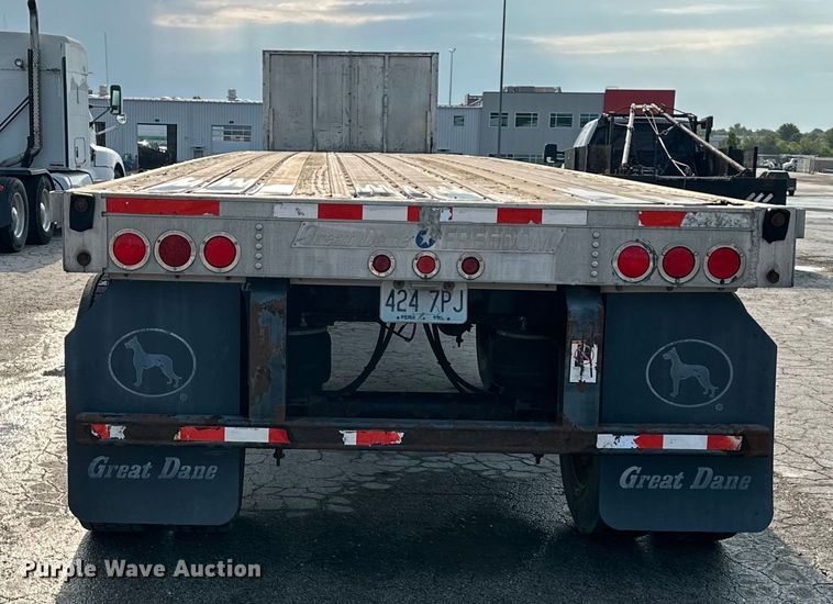 image for item EJ6361 2005 Great Dane  flatbed trailer