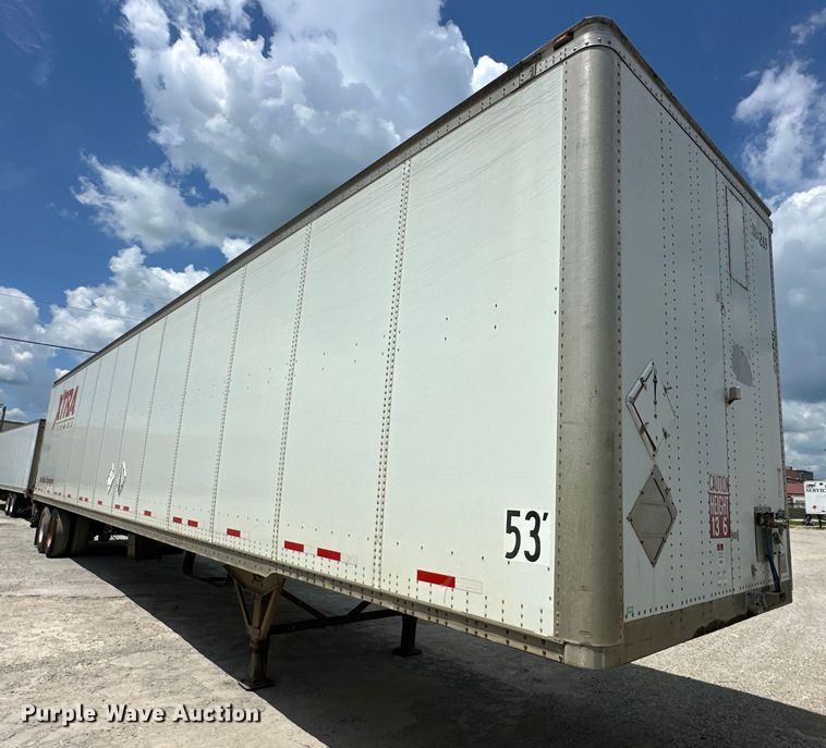 image for item EJ6362 2008 Wabash  dry van trailer